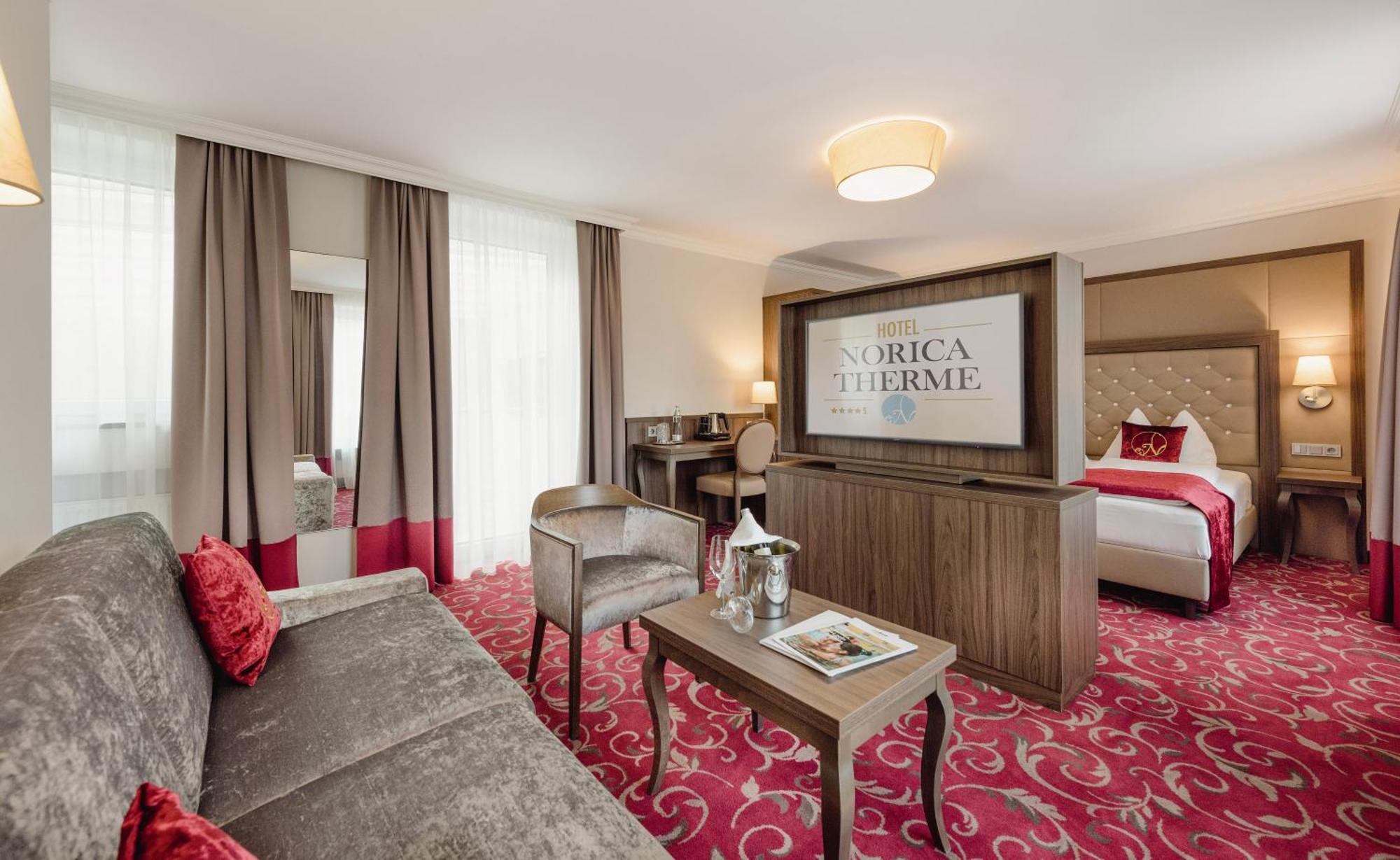 Hotel Norica - Thermenhotels Gastein Mit Dem Bademantel Direkt In Die Therme Bad Hofgastein Eksteriør billede