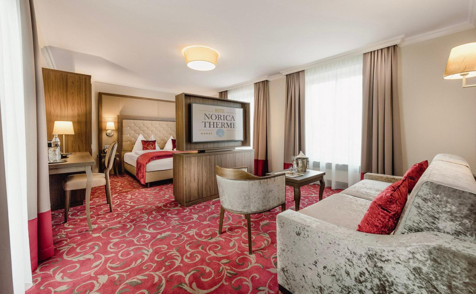 Hotel Norica - Thermenhotels Gastein Mit Dem Bademantel Direkt In Die Therme Bad Hofgastein Eksteriør billede